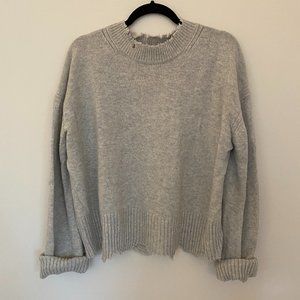 Helmut Lang Ripped Oversized Sweater